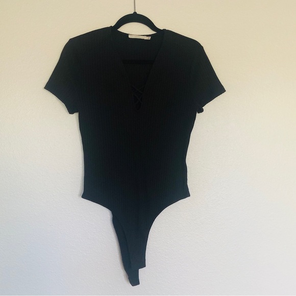 Lush Black Knot Bodysuit L - Picture 3 of 8